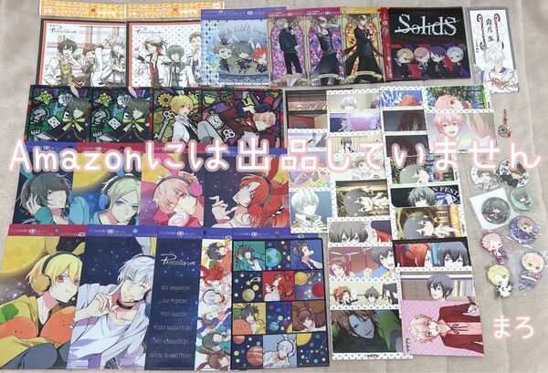 ツキウタ ツキプロ クリアファイル ブロマイド 缶バッジ ストラップ 非売品 Six Gravity Procellarum