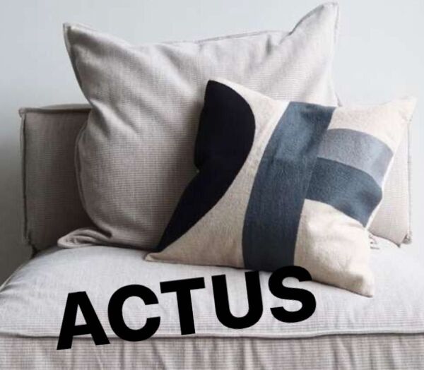 ACTUS アクタス クッションカバー 45×45 インテリア雑貨 北欧 ナチュラル モダン