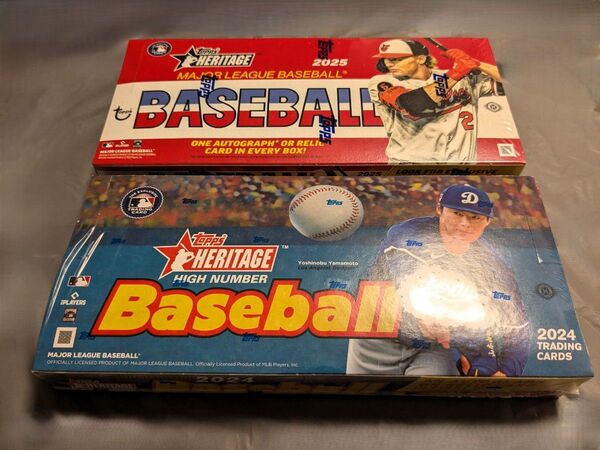 【新品未開封】MLB TOPPS HERITAGE HOBBY BOX セット トップス ヘリテージ ホビーボックス セット
