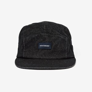 希少★新品本物【黒】★BOX FIVE PANEL CAP ボックス 5パネル デニムキャップ 正規店購入 ディセンダント 入手困難 DESCENDANT 2020S/S