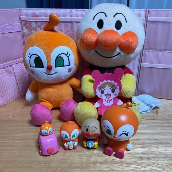 アンパンマン ドキンちゃん ぬいぐるみ おもちゃ 6個セット