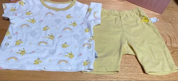 UNIQLO ピカチュウ 半袖 パジャマ 80cm