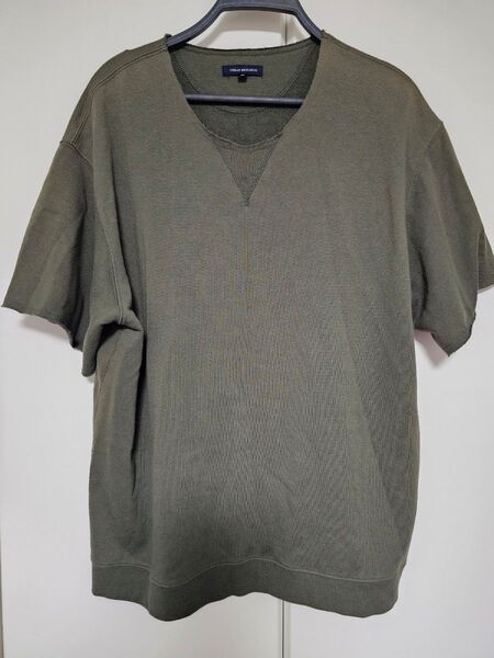 アーバンリサーチ URBAN RESEARCH グリーン 緑 半袖 カットソー Tシャツ 38 Mサイズ 綿
