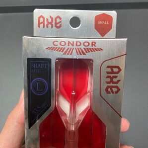 コンドルアックス スモール Lサイズ クリアレッドグラデーション