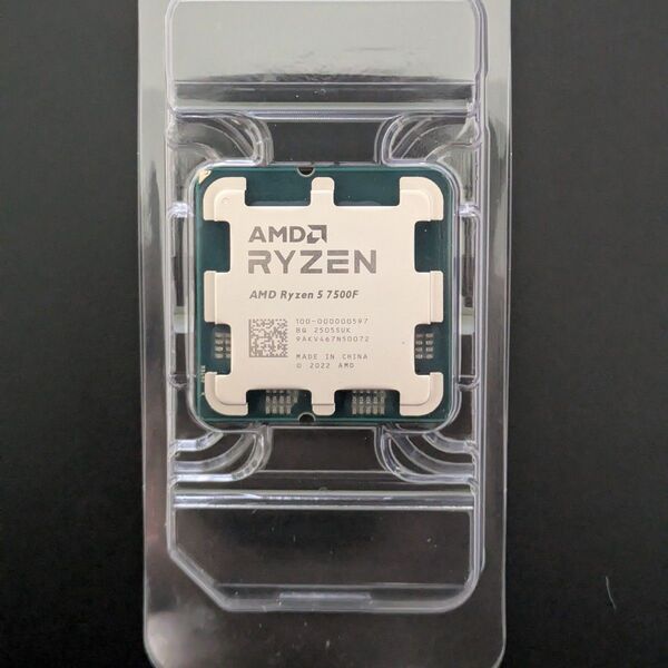 AMD Ryzen 5 7500F バルク品 (3) 新品 MX-4 CPUグリス付き