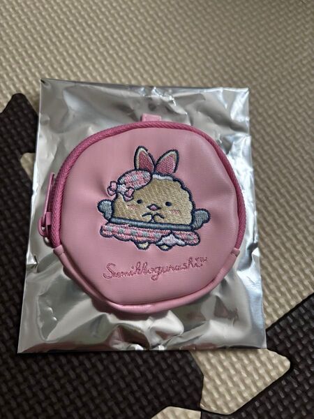 すみっコぐらし ネオくじPart7 G賞刺繍コインケース えびてんのしっぽ