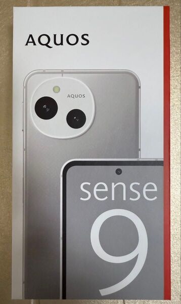 新品未開封品 SHARP AQUOS sense9 SH-M29 ホワイト メモリー6GB ストレージ128GB版