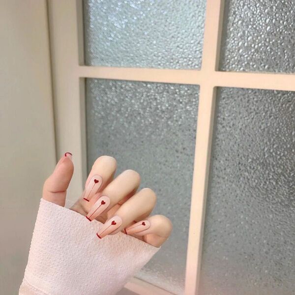 おまけあり 1347 ネイルチップ 現品 ネイルアート ネイルパーツ 量産型 ジェルネイル 入学式 結婚式 デート