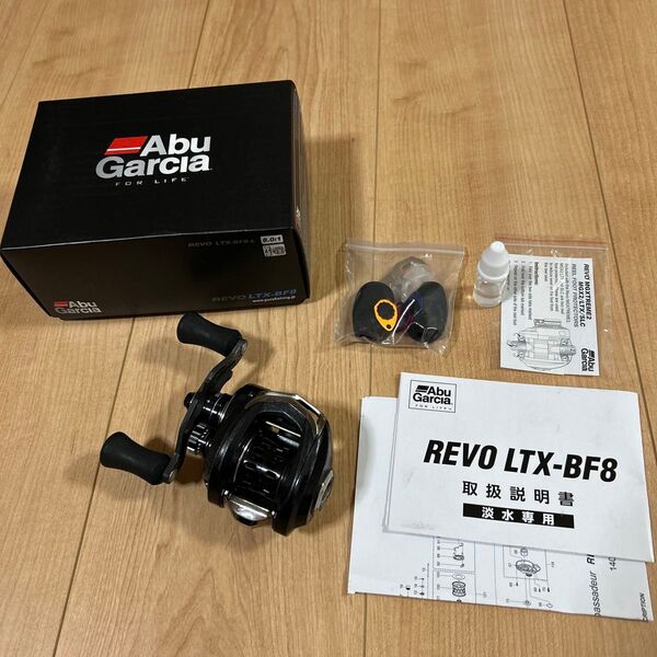 Abu Garcia REVO LTX-BF8 ベイトリール 左巻き