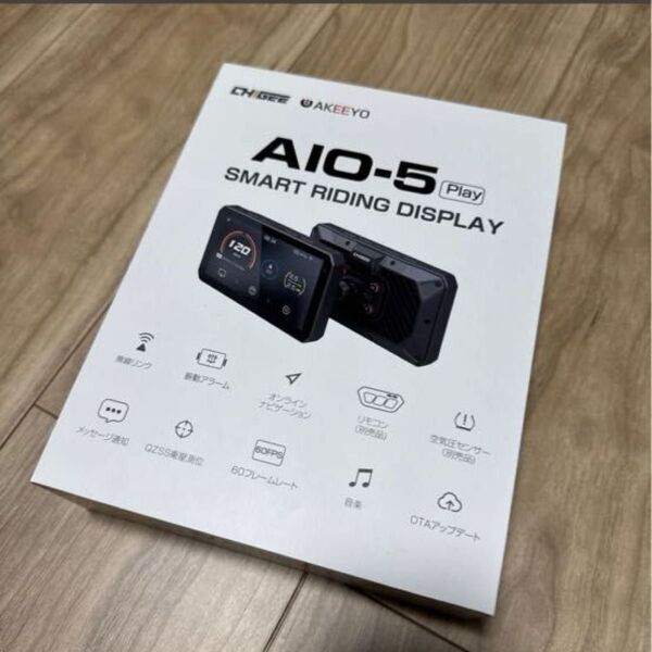 美品 AKEEYO×CHIGEE AIO-5 Play スマートライドモニター ディスプレイ オプション付属