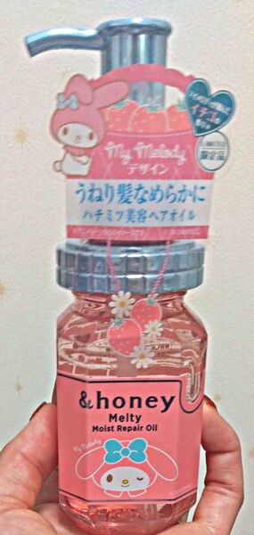 &honey (アンドハニー) メルティ モイストリペア ヘアオイル3.0 (マイメロディ) 100ml