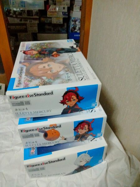未組立フィギュアライズスタンダード スレッタマーキュリー 一般制服Ver.スレッタマーキュリー白服ミオリネレンブランガンプラ