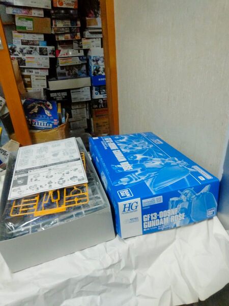 未組立GF13-009NF ガンダムローズ プレミアムバンダイ限定 (1/144スケール HG 機動武闘伝Gガンダム ガンプラ