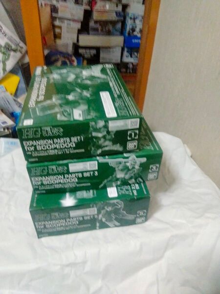 未組立HG スコープドッグ用拡張パーツセット1,3,5 色分け済みプラモデル