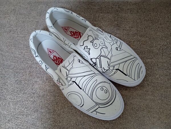 VANS バンズ 白 ホワイト スニーカー marc jacobs マークジェイコブス slipon slip on スリッポン