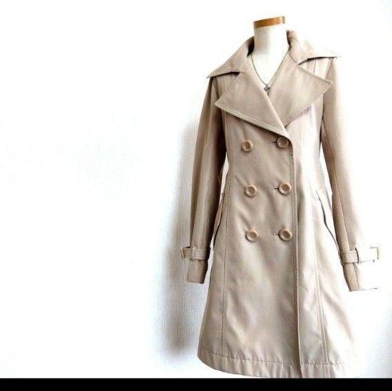 美品 Emilyan 撥水トレンチコート