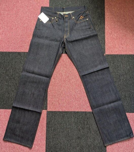 未使用 BACK BONE バックボーン ストレートデニムパンツ M BB11SS-DP41 デニム