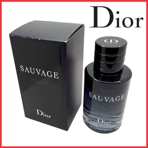 ★正規品★ Dior ディオール SAUVAGE ソヴァージュ オードトワレ スプレー 香水 フレグランス 60ml 残量7~8割