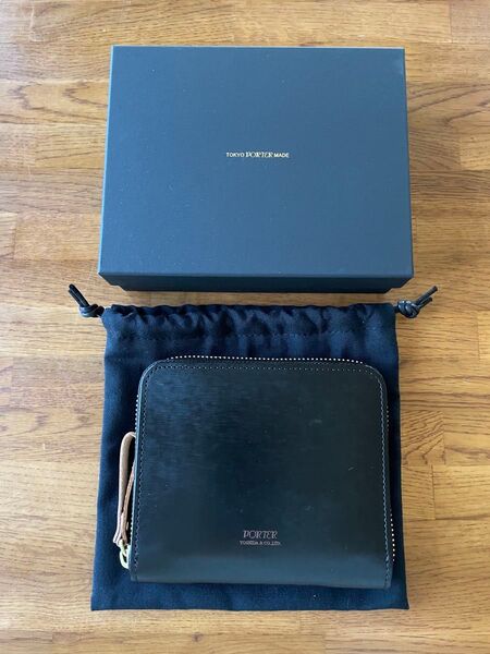 ★美品★ポーター フィルム ウォレット PORTER ブラック