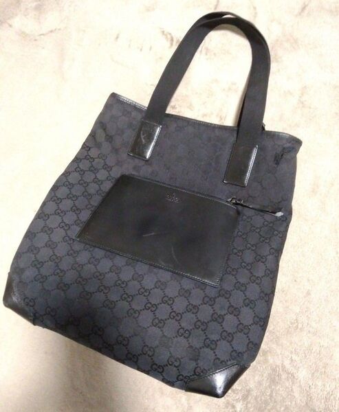 GUCCI トートバッグ キャンパストートバッグ ハンドバッグ