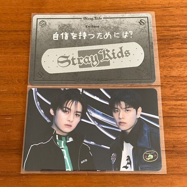 straykids リノ スンミン フォーチュンカード トレカ