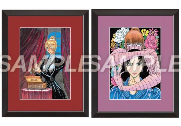 A5キャラファイングラフA B 学芸員 三日月よ、怪物と踊れ 藤田和日郎 黒博物館 原画展 複製原稿 複製原画