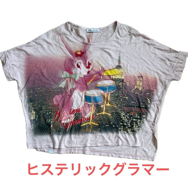 ヒス ヒステリックグラマー Tシャツ うさぎ ラビット