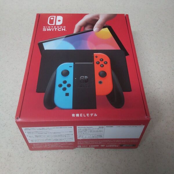 【新品未使用】Nintendo Switch 有機ELモデル ネオンブルー ネオンレッド