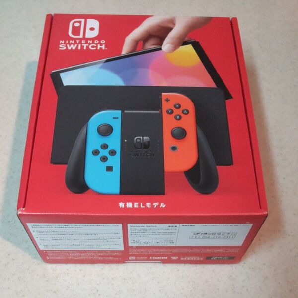 【新品、未使用】Nintendo Switch 有機ELモデル ネオンブルー ネオンレッド