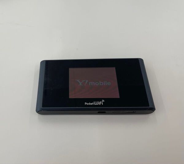 Y!mobile Pocket WiFi モバイルルーター305ZT ブラック系