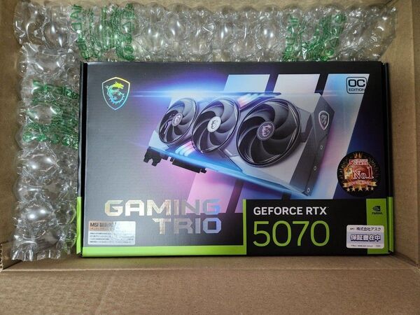 MSI GeForce RTX 5070 GAMING TRIO OC