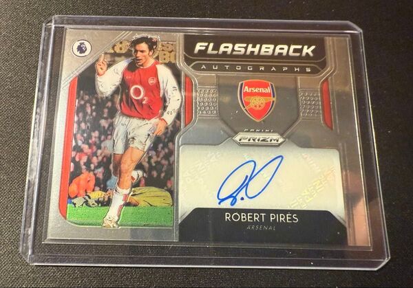 直筆サインカード ロベール・ピレス panini prizm アーセナル auto arsenal