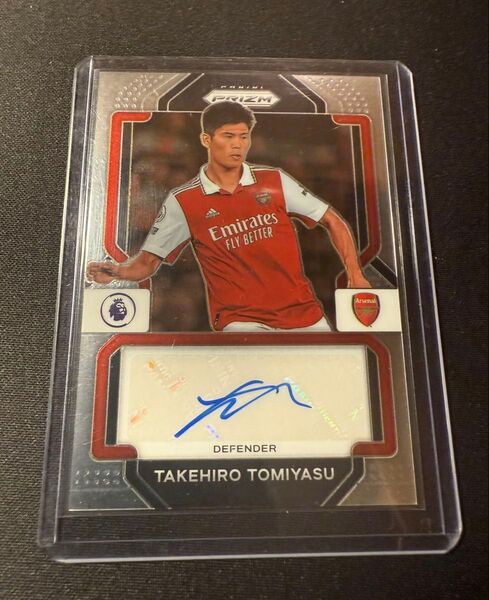 Panini Prizm 直筆サインカード 冨安 arsenal Auto