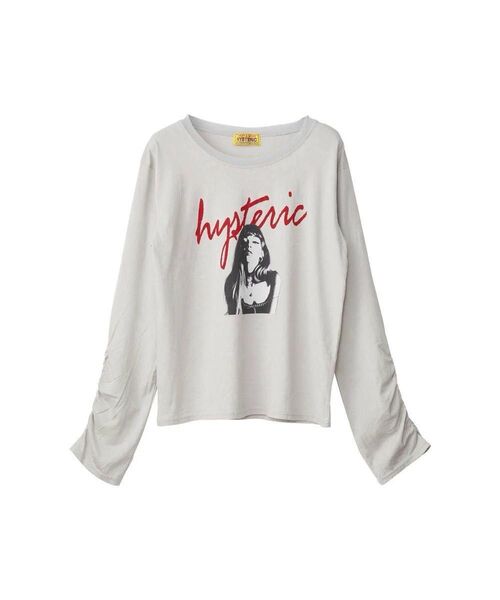 新品 HYSTERIC GLAMOUR ヒステリックグラマー 長袖カットソー UNLIMITED GIRL Tシャツ