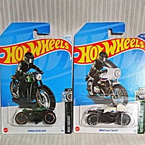 ホットウィール ミニカー 2個セット バイク 未使用ミニカー