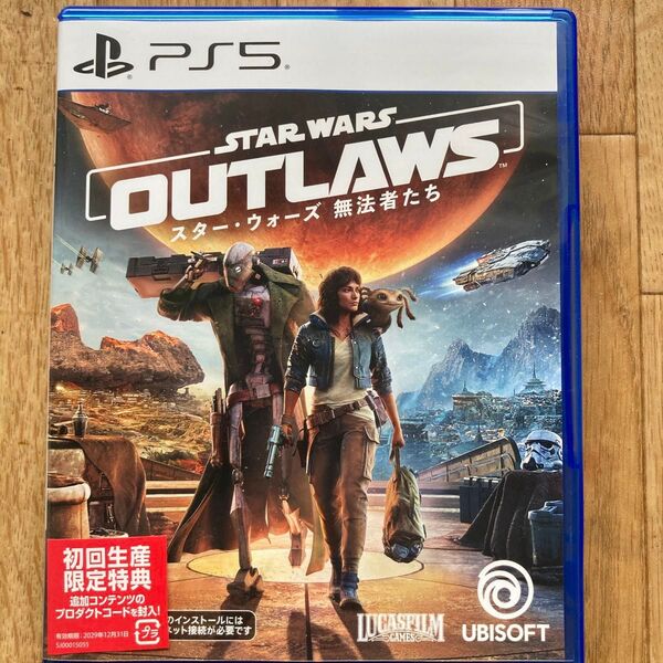 PS5 STAR WARS OUTLAWS スターウォーズ 無法者たち 初回生産限定特典