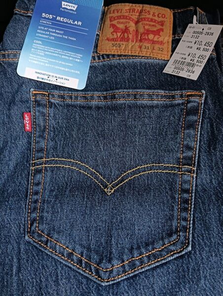 リーバイス 505(TM) レギュラーフィット COOL W31L32 l1