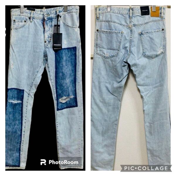 ★新品★ DSQUARED2 ディースクエアード ジーンズ デニム パンツ 46