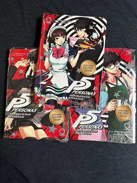 ペルソナ5 メメントス・ミッション 全3巻 英語版 初回限定版 ミニポスター付き