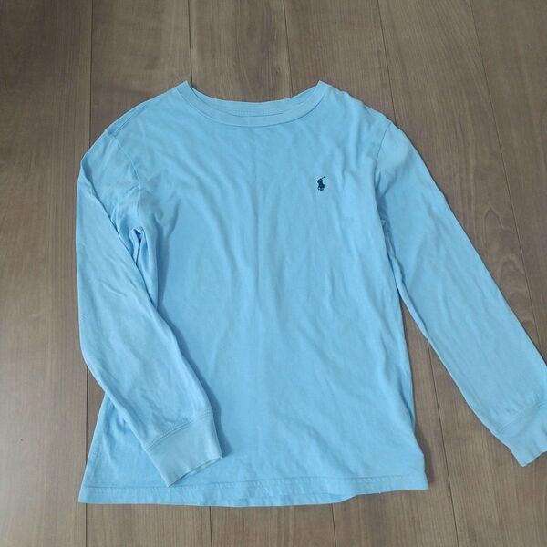 ポロ ラルフローレン ロンT 150 水色 長袖カットソーPOLO RALPH LAUREN