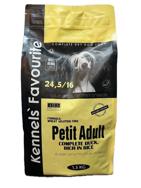 Kennels Favourite Petit Adult 1.5kg ドッグフード 小型犬