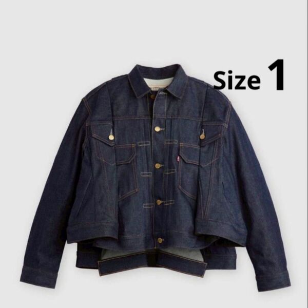 Levi's x sacai Women's Denim Jacket デニムジャケット リーバイス サカイ