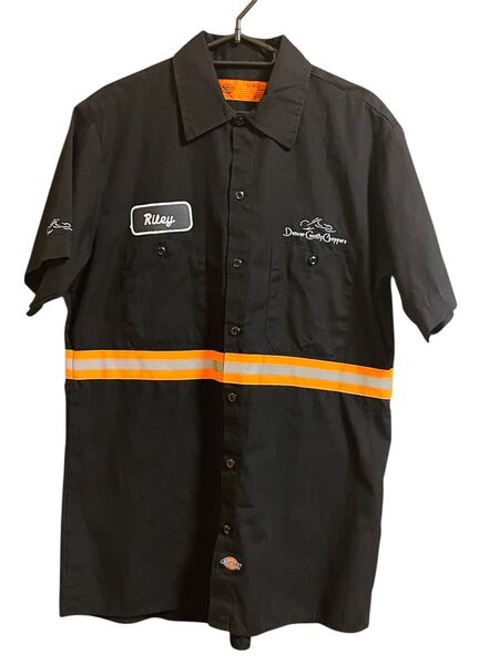 Dickies ディッキーズ ディッキーズ リメイクワークシャツ ヴィンテージワークシャツ チョッパー ハーレー