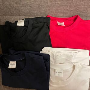 イグニオ IGNIO トレーニングシャツ4枚セット 半袖 長袖 Lサイズ アルペン