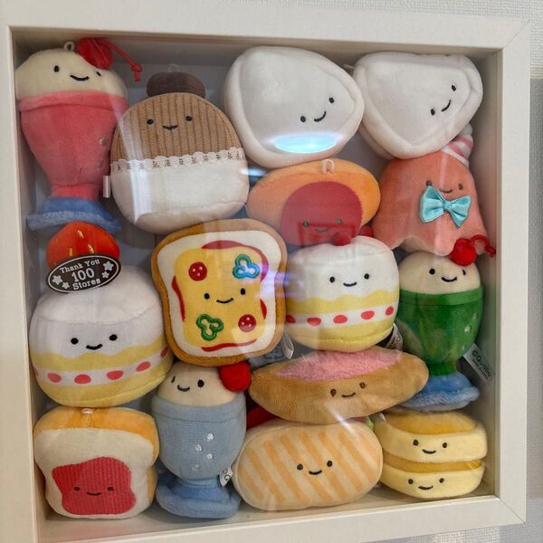 にっこりーノ ぬいぐるみ 15点セット フレーム付き