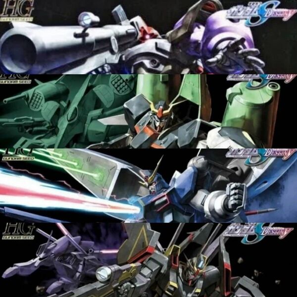 未開封 HG 1/144 アビスガンダム カオスガンダム ガイアガンダム ドムトルーパー セットのみ 製作者向け 青バンダイ品