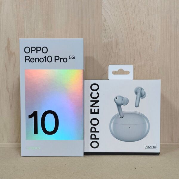 OPPO Reno10 Pro 5G ソフトバンク版 A302OP/ワイヤレスイヤホン Enco Air2 Pro セット