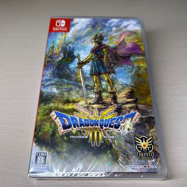 新品未使用 シュリンク付 Switch ソフト ドラゴンクエストIII そして伝説へ…