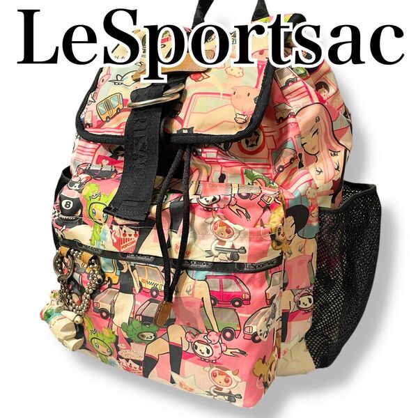 LeSportsacレスポートサック tokidoki レスポ リュックサック バックパック リュック デイパック