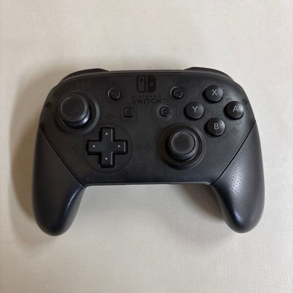 Nintendo Switch Proコントローラー ブラック 中古